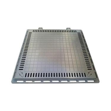 Imagem de Tampa Casa Máquina Piscina Lisa Articulada Grelha 80x80cm C - GDA Indu