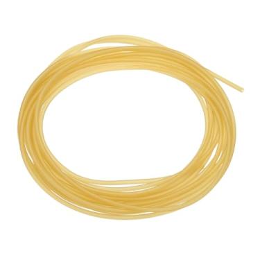 Imagem de PATIKIL Tubo de borracha de 4 m, 1/40.6 cm (1,6 mm) ID 1/8" (3,2 mm) OD Tubo de borracha de látex natural de vinil Sling Shot Tubo elástico Mangueira macia para exercícios de alongamento laboratório