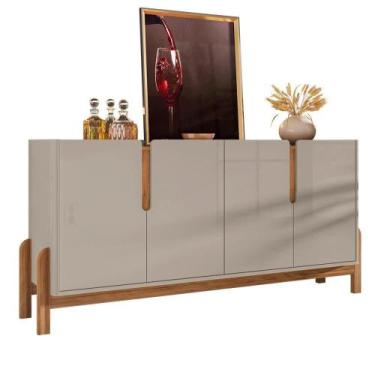 Imagem de Buffet Aparador 4 Portas 170Cm 050518 Off White Cedro - CASA D