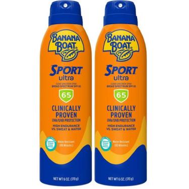 Imagem de Spray de proteção solar Banana Boat Sport Ultra SPF 65 170 ml x2