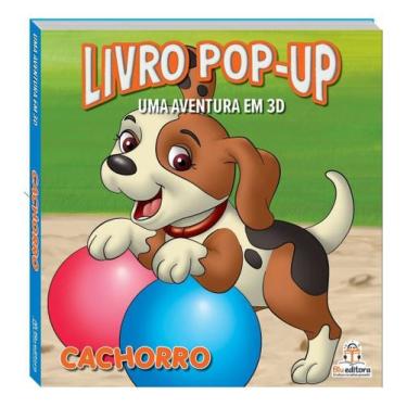 Imagem de Livro Pop-up - Aventuras Em 3D: Cachorro - BLU EDITORA, Sortido