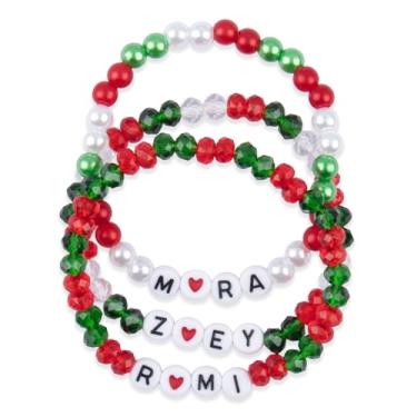 Imagem de Claire Katie Pulseiras elásticas empilháveis, pulseiras de contas da amizade, mercadoria demoníaca, presente de aniversário e Natal para pequenas fãs, joias de presente exclusivas, One Size, Acrílico