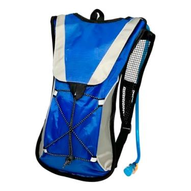 Imagem de Kit Ciclista Premium, Mochila de Hidratação 2L com Lanterna LED 180lm, Sistema de Iluminação USB Recarregável, Conjunto para Ciclismo com Suporte