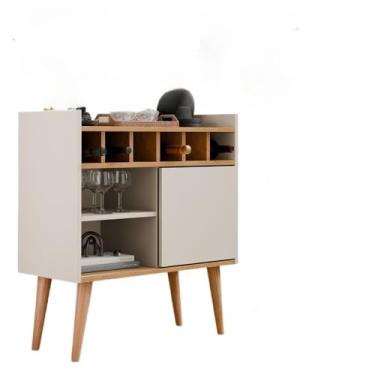 Imagem de Aparador Buffet Adega Cantinho Do Café(OFF WHITE/RIPADO)