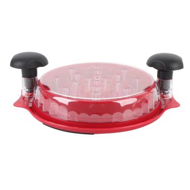 Imagem de SPYMINNPOO Triturador de Frango Ferramenta Moedor de Carne Eficiente para Amantes de Churrasco Enchiladas Anti Deslizamento Triturador de Carne para Cozinha Doméstica Pp Material Pc (Vermelho)