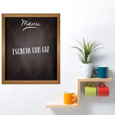Imagem de Adesivo Lousa Menu 0,58 x 0,50m  - TACOLADO PAPEL DE PAREDE, 0,58 x 0,