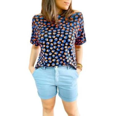 Imagem de Bermuda feminina em sarja-Feminino