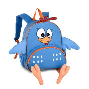 Imagem de Mochila Costas Galinha Pintadinha Bolsa Escolar Infantil