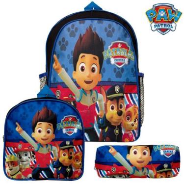 Imagem de Mochila Masculina Escolar Juvenil Patrulha Canina Passeio