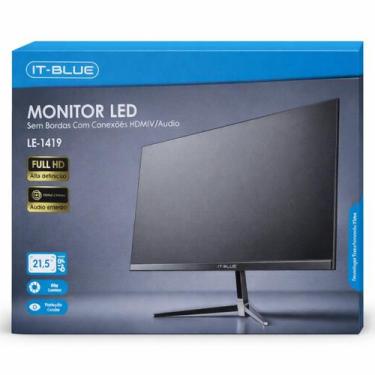 Imagem de Monitor HDMI VGA Ideal Para Trabalho E Jogos - Iba Commerce