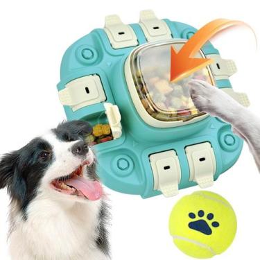 Imagem de Brinquedo de quebra-cabeça para cães FUYAPPER, 2 níveis, alimentador l