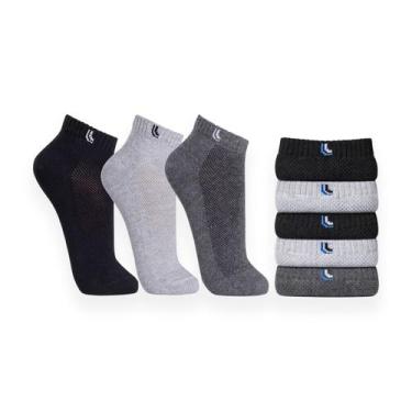 Imagem de Kit Meia Lupo Sport 3 Pares - Sortidas Gênero:UnissexTamanho:PCor:Sort