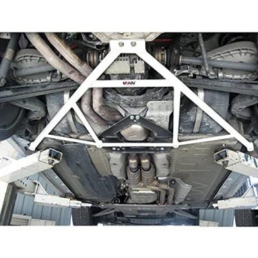 Imagem de LUXERAD 6 pontos B mW E85 (Z4) 3.0 '02-'08 (2WD) Suporte traseiro de barra inferior/suporte de membro ultra corrida para torre de suporte