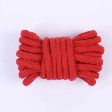 Imagem de Corda Fetish-Shibari BDSM de 5 Metros na cor Vermelha