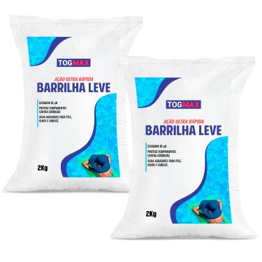 Imagem de Barrilha Leve Elevador Ph Para Piscina 4 KG TOGMAX