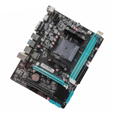 Imagem de Daconovo Placa-mãe do computador CPU LGA904 suporta processadores da série FM2, FM2 + Suporta até 16G 1066HMz / 1333HMz / 1600HMz Realtek 100Mbit USB3.0 SATA3.0 Capacitores totalmente sólidos Transmis