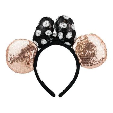 Imagem de Tiara Rosê Rosa Minnie Adulto Infantil Festa Aniversário