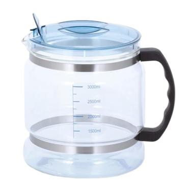 Imagem de YYGJYGOO Recipiente de água de 1 galão/4 L para destilador, garrafa de vidro de destilador de água de substituição com balança, cantina de água portátil para destilador de água de bancada, casa