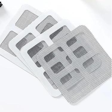 Imagem de Kit 10 Protetor Tampa Ralo Anti-insetos Anti- Entupimento Adesivo - Baratas E Dengue Facil e Simples a Instalção