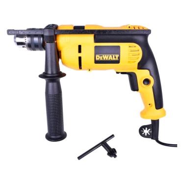 Imagem de Furadeira de Impacto Reversível 710W 127V + 5 Brocas - Dewalt DWD502SWBR