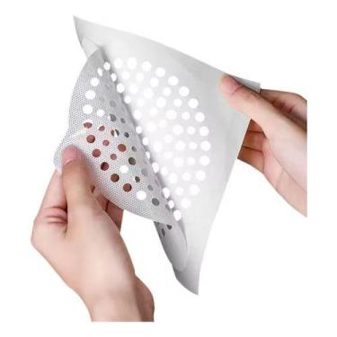 Imagem de Protetor Ralo Adesivo Banheiro Pia Cozinha Descatavel Kit10u - Cosy