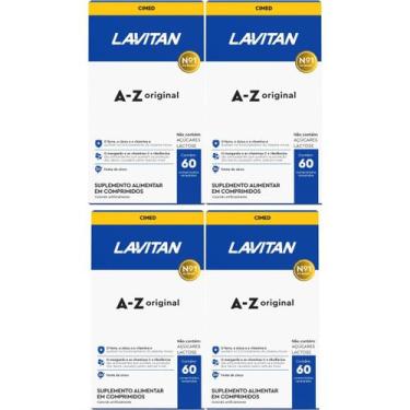 Imagem de Kit 4 Lavitan Az Original com 60 Comprimidos - CIMED
