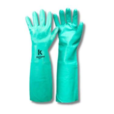 Imagem de Luva Nitrílica Verde KA15 10XG Longa Kalipso