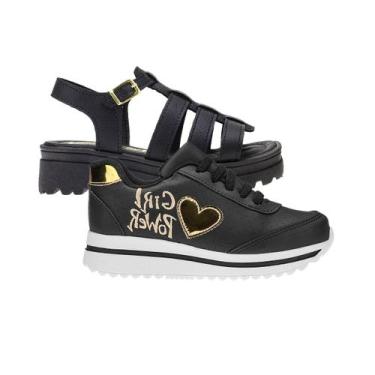 Imagem de Tênis Infantil Menina e Sandália - KIT 2 PARES Tam 28 ao 34 - sapatinh