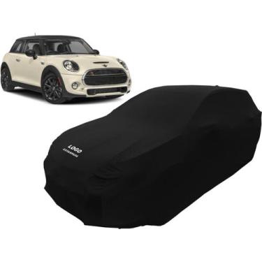 Imagem de Capa Para Cobrir Carro Mini Cooper S Tecido Helanca Lycra - Mz, Preta