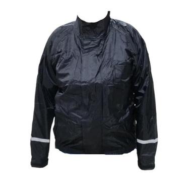 Imagem de Capa Chuva Passo Bom Nylon Impermeável Preta/Liso  Tamanho P
