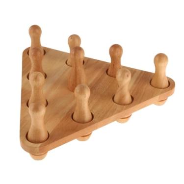 Imagem de Colaxi 10 Peças Shuffleboard Pinos de Boliche Jogo de Boliche para Jogos Atividades Esportivas