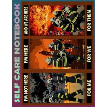 Imagem de Self Care Notebook: I'm not here for me I'm here for we My Self-Care, Nutrition, Fitness, Goal Planner for Productivity, Time Management and Focus - ... a Happier, Healthier & More Grateful Mindset