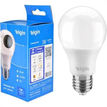 Imagem de Lampada Led Bulbo Elgin A55 - 7W. 6500K - Kit C/10 Pecas
