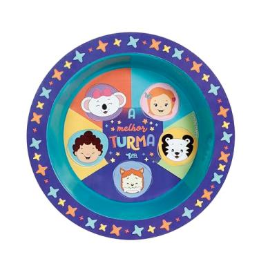 Imagem de Prato Bowl Fundo Infantil 450ml Temático Introdução Alimentar Colorido Lilica Baby