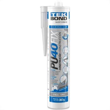 Imagem de Selante Pu40Fix Tekbond Cinza 387G - TEK BOND