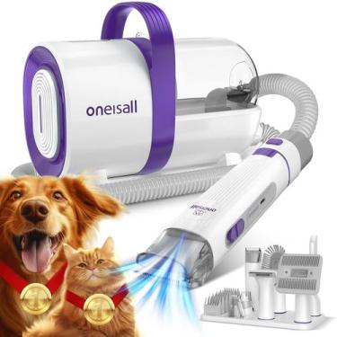 Imagem de Kit de Higiene e Aspiração para Pets Oneisall - Remoção de Pelos de Cã