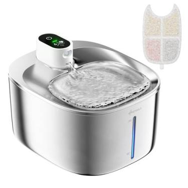 Imagem de Fonte de Água para Gato APD APETDOLA Wireless 4L - 3 Modos de Distribu