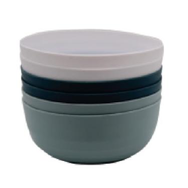 Imagem de Kit 6 Tigela Bowl Cumbuca 350ml Plástico Pote Açaí