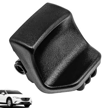 Imagem de SYudwen KA0G-64-45YA-02 Trava de trava para console central de carro, compatível com Mazida CX-5 2013 2014 2015 2016, substituição da trava da tampa do apoio de braço OEM # KA0G6445YA02 (preto)