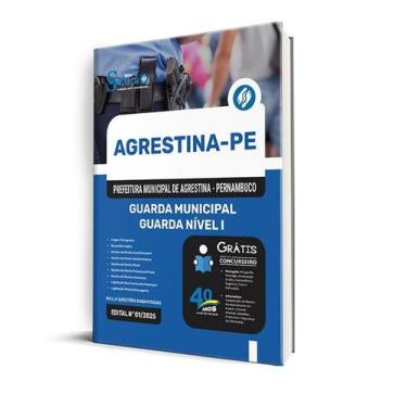Imagem de Apostila Prefeitura de Agrestina - PE  - Guarda Municipal - Guarda Nív