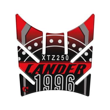 Imagem de Protetor Tanque Moto Yamaha Crosser Lander Xtz 250 Vermelho Cor Vermelho