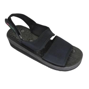 Imagem de Sandália Magnético Com Salto Luna Preto 39/40 Par - Terumi