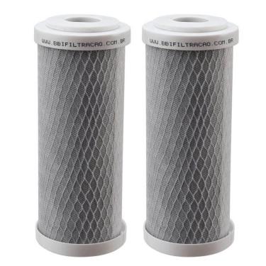 Imagem de Kit 2 Unidades Refil Filtro Carbon Block BBI