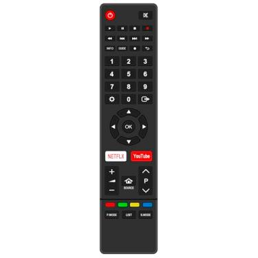 Imagem de Controle remoto de substituição aplicável para Aiwa 4K Ultra HD TV AW50B4K AW58B4K AW65B4K AW75B4K