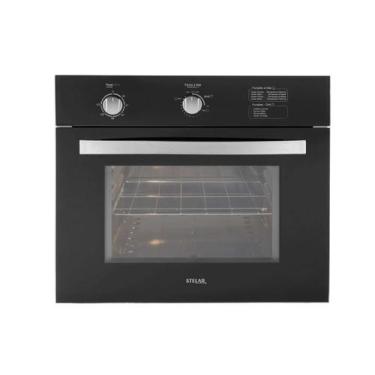 Imagem de Forno de Embutir a Gás GLP Stelar Topázio Preto 46 Litros, 220V