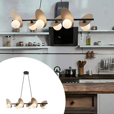 Imagem de luminária Pendente de luxo requinte Tipo Ibira Nude Preto - AL, Preto 