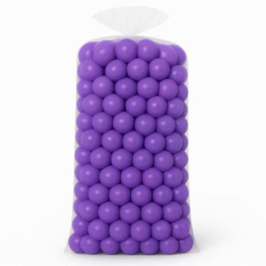 Imagem de 100 Bolinhas Piscina Divertidas 76mm Atóxica Não Amassam - KIDSBEHAPPY