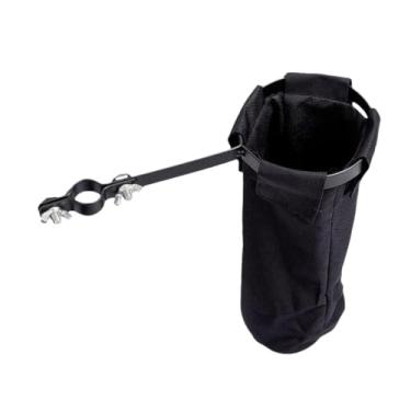 Imagem de MERIGLARE Suporte para baquetas com braçadeira, suporte para baquetas, bolsa para baquetas, bolsa para concerto, treinamento, festival de música ao ar livre
