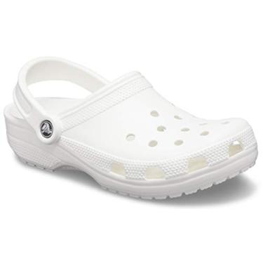 Imagem de Crocs Tamancos unissex para adultos, Branco, 38