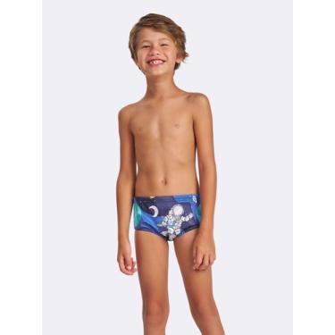 Imagem de Sunga Astronauta com Proteção UV - Veggi, Azul, 14, Meninos